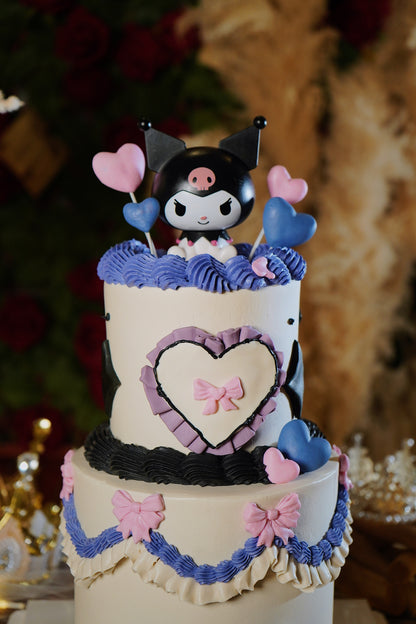 Kuromi's Magical World Two Tier Cake