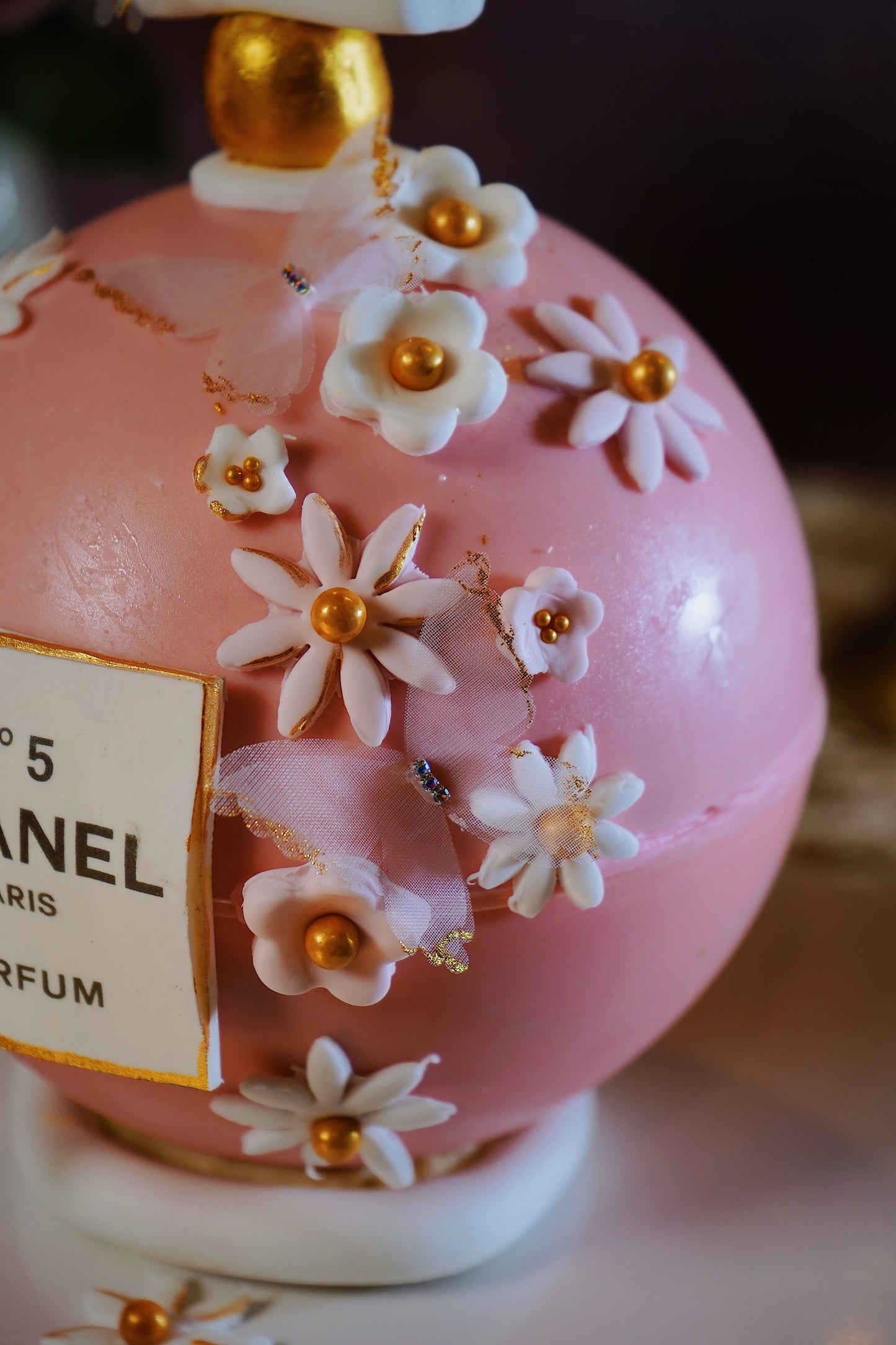 Chanel’s Perfume Pinata Cake