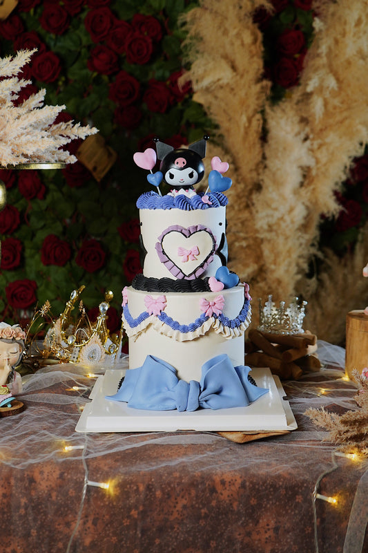 Kuromi's Magical World Two Tier Cake