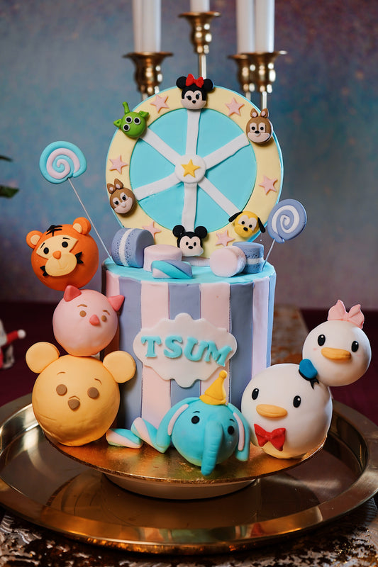 Tsum Tsum Wonderland Cake