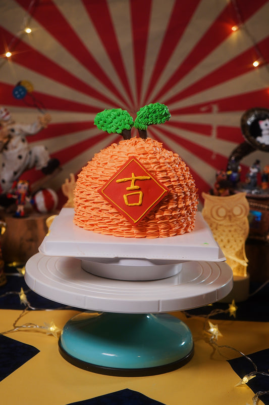 3D Orange of Abundance Cake