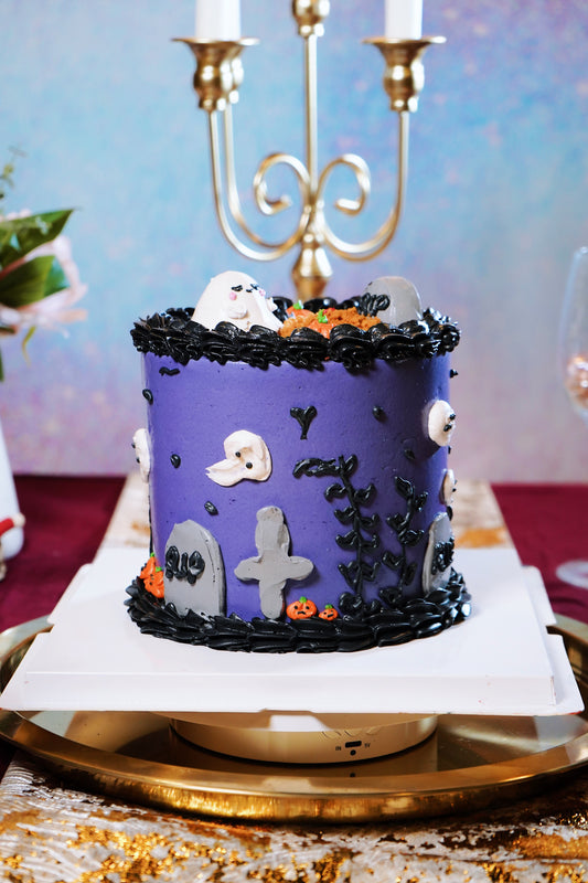 Mystical Spooky Halloween Cake