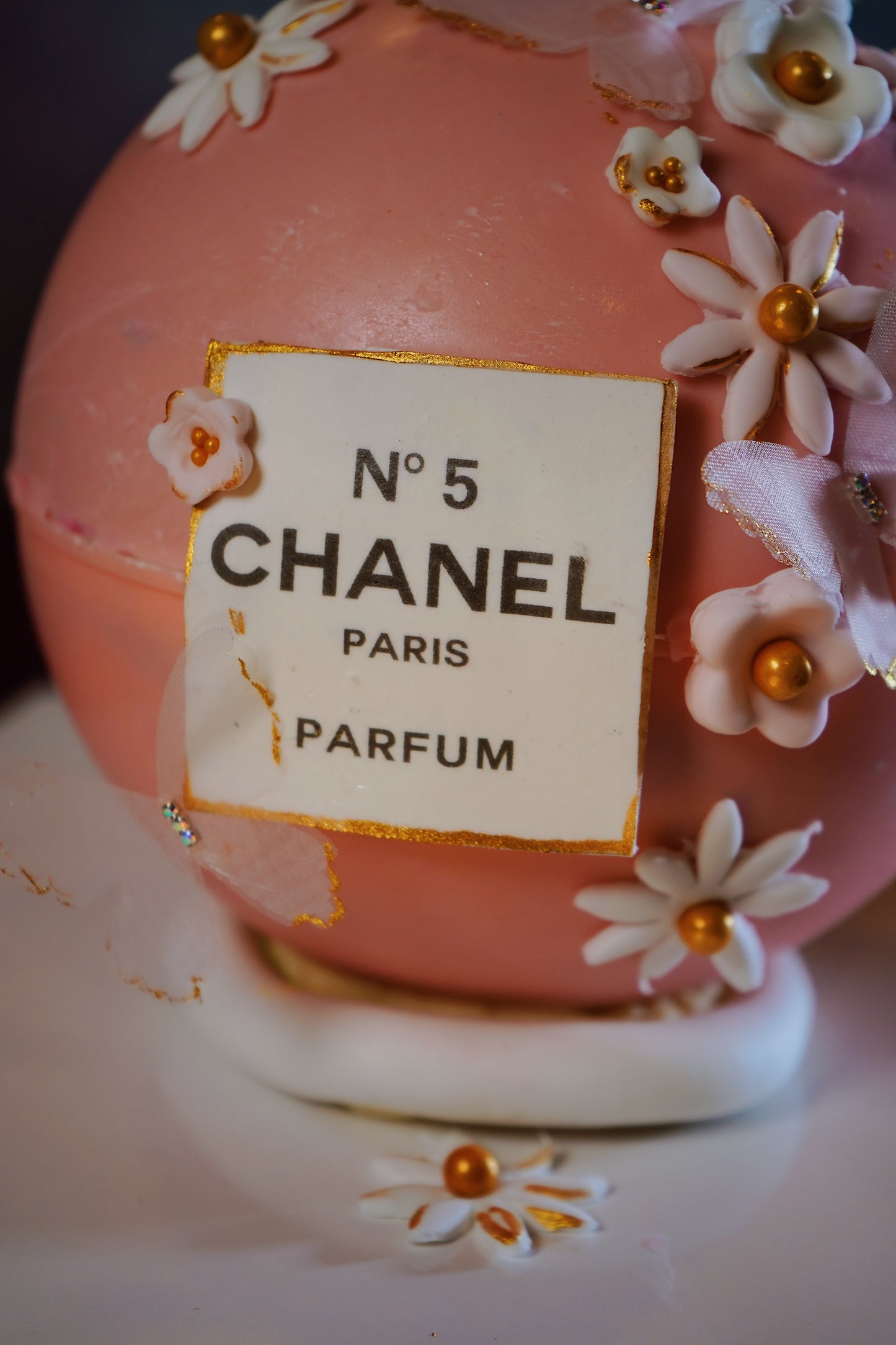 Chanel’s Perfume Pinata Cake