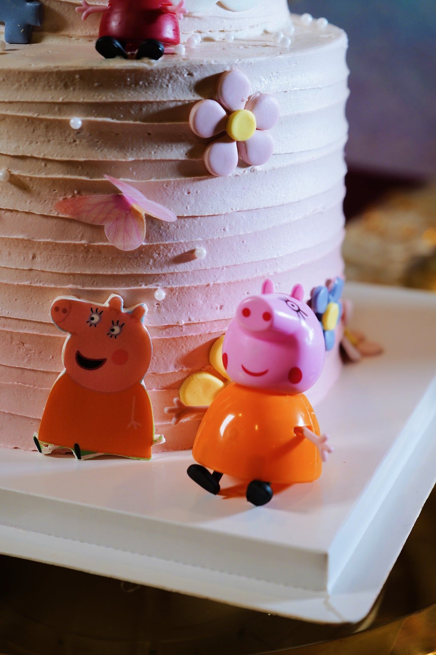 Peppa's Family Two Tier Cake