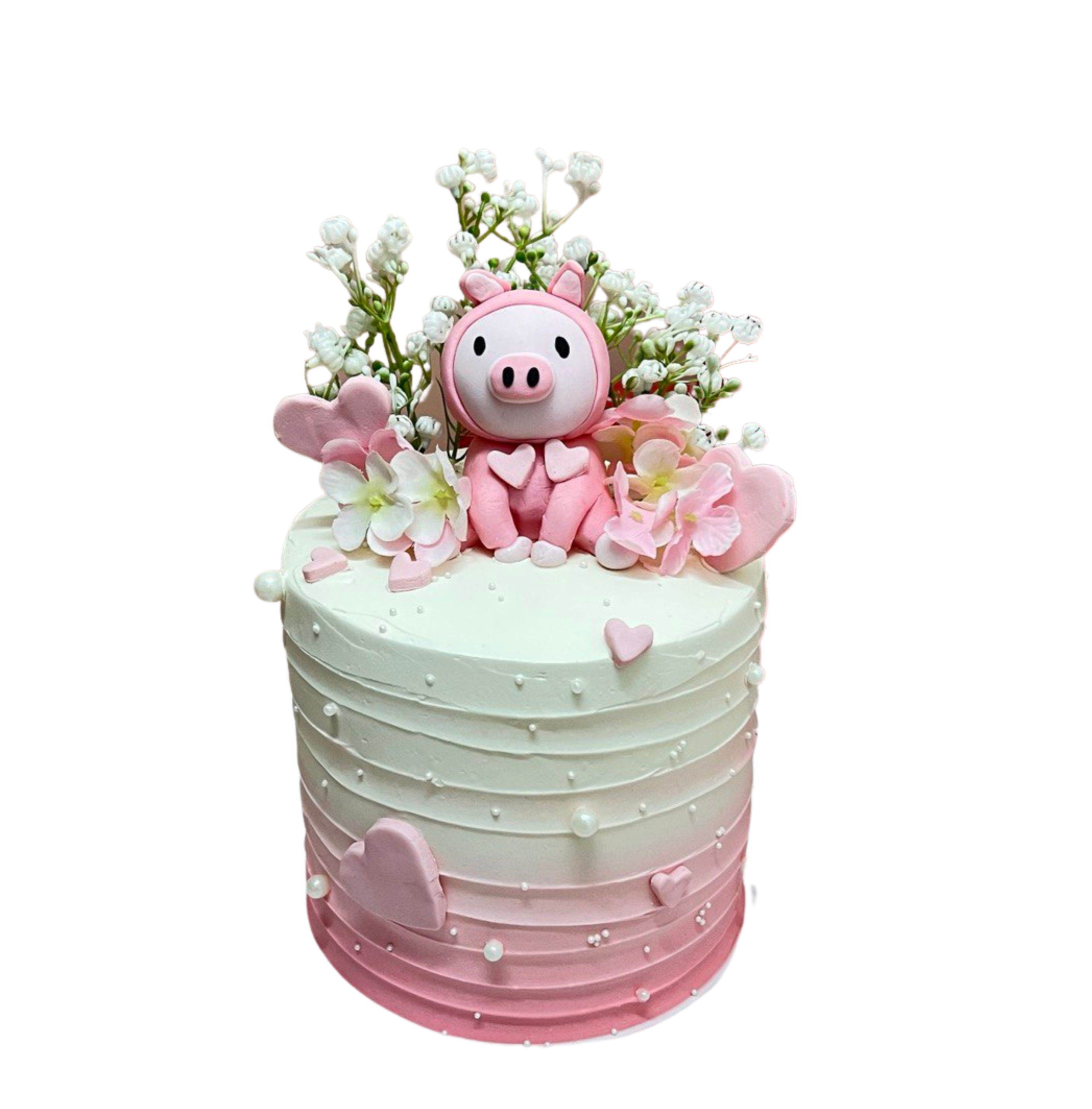 Cute Piglet Theme Customise Cake