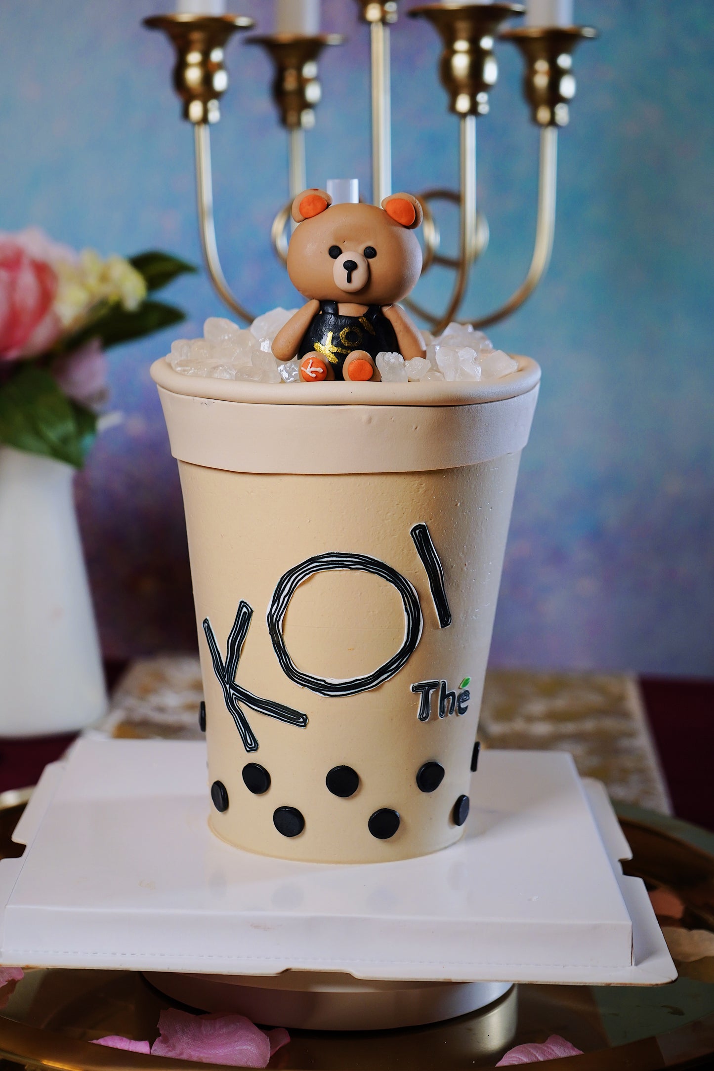 Drinkable Koi Bear Cake