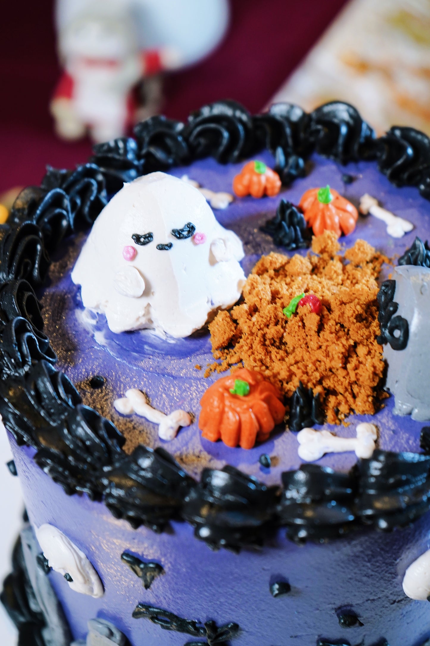 Mystical Spooky Halloween Cake