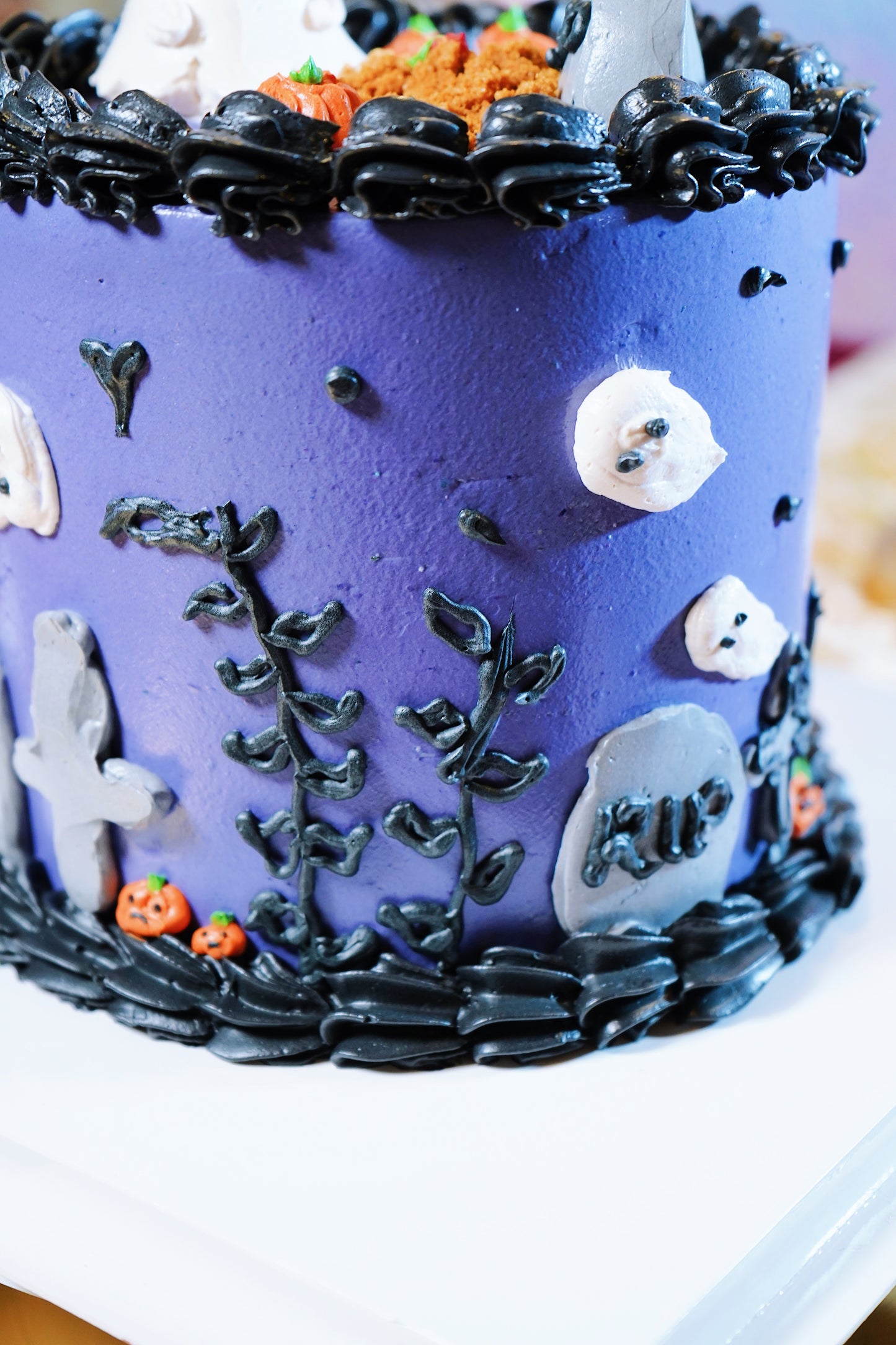 Mystical Spooky Halloween Cake