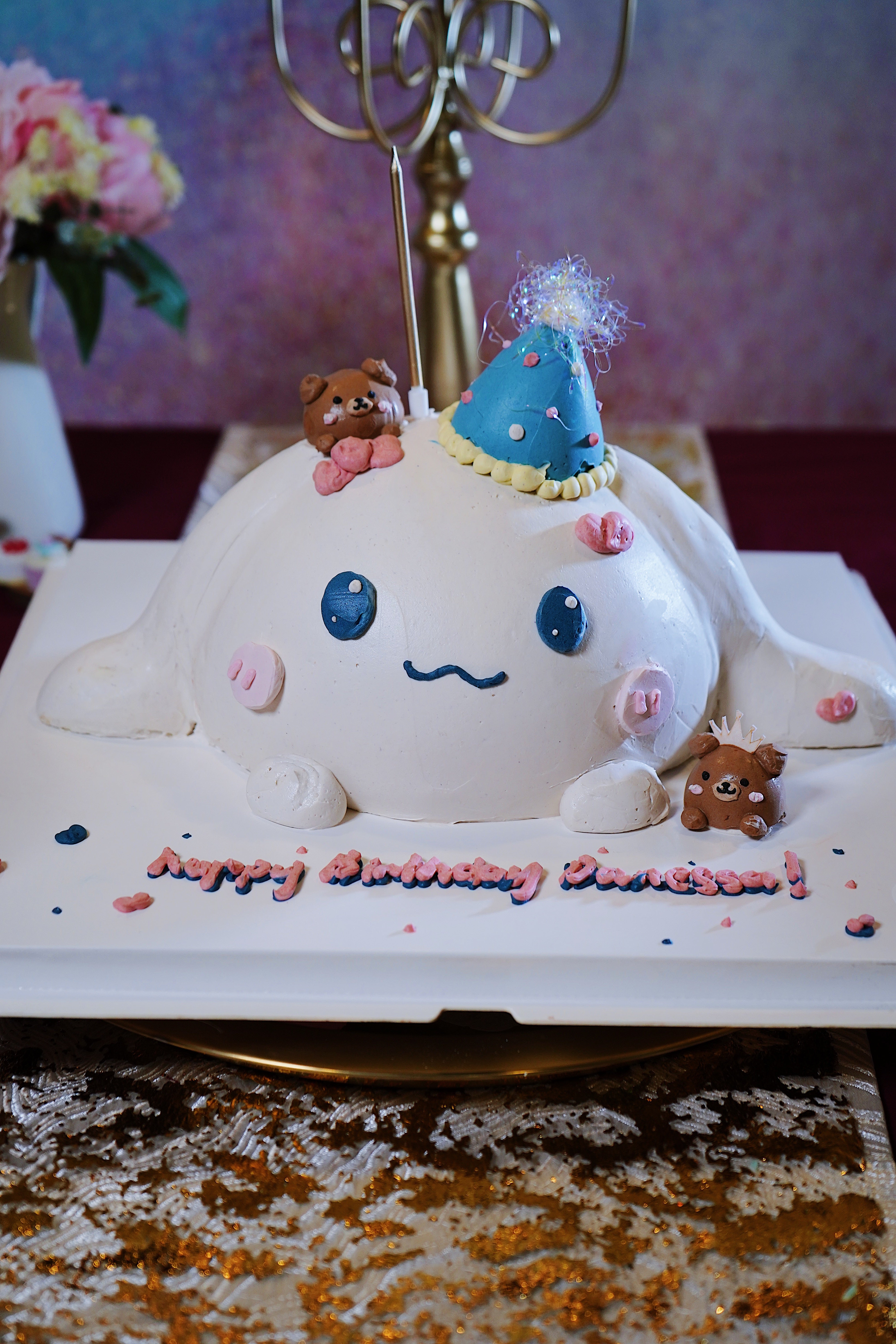 3D Cinnamoroll Cake