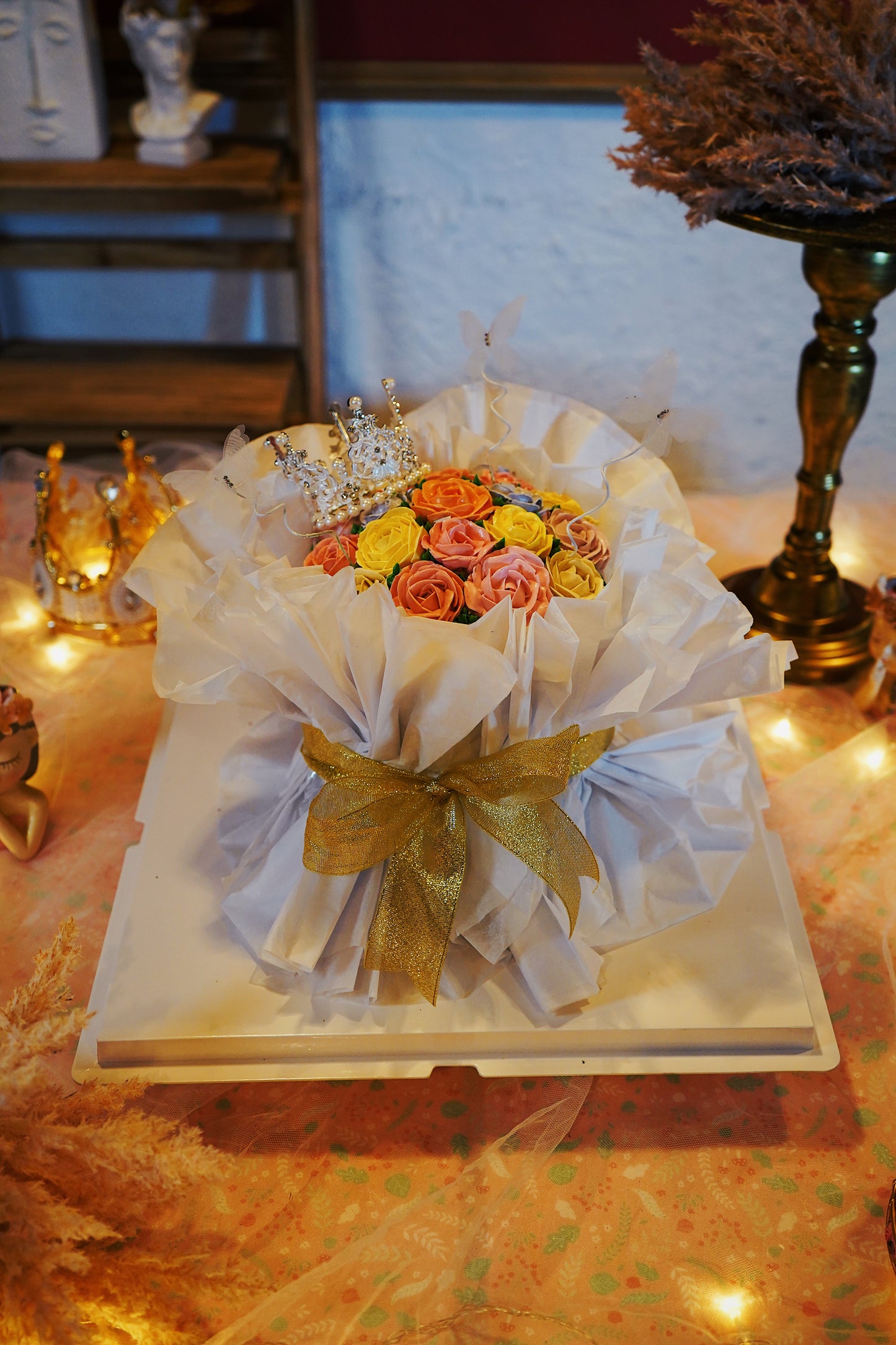 Cream Floral Bouquet