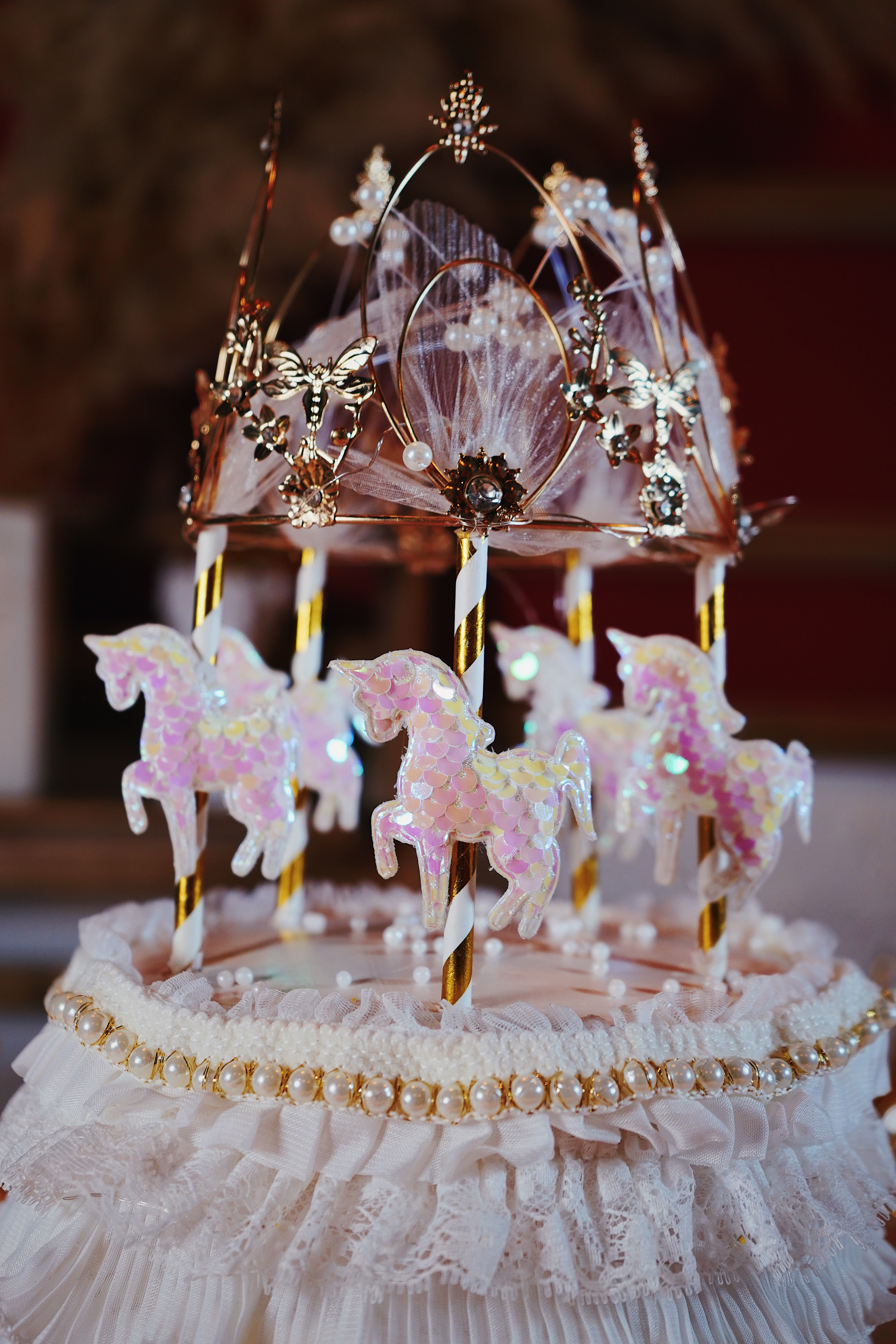 Carousel Horse Cake