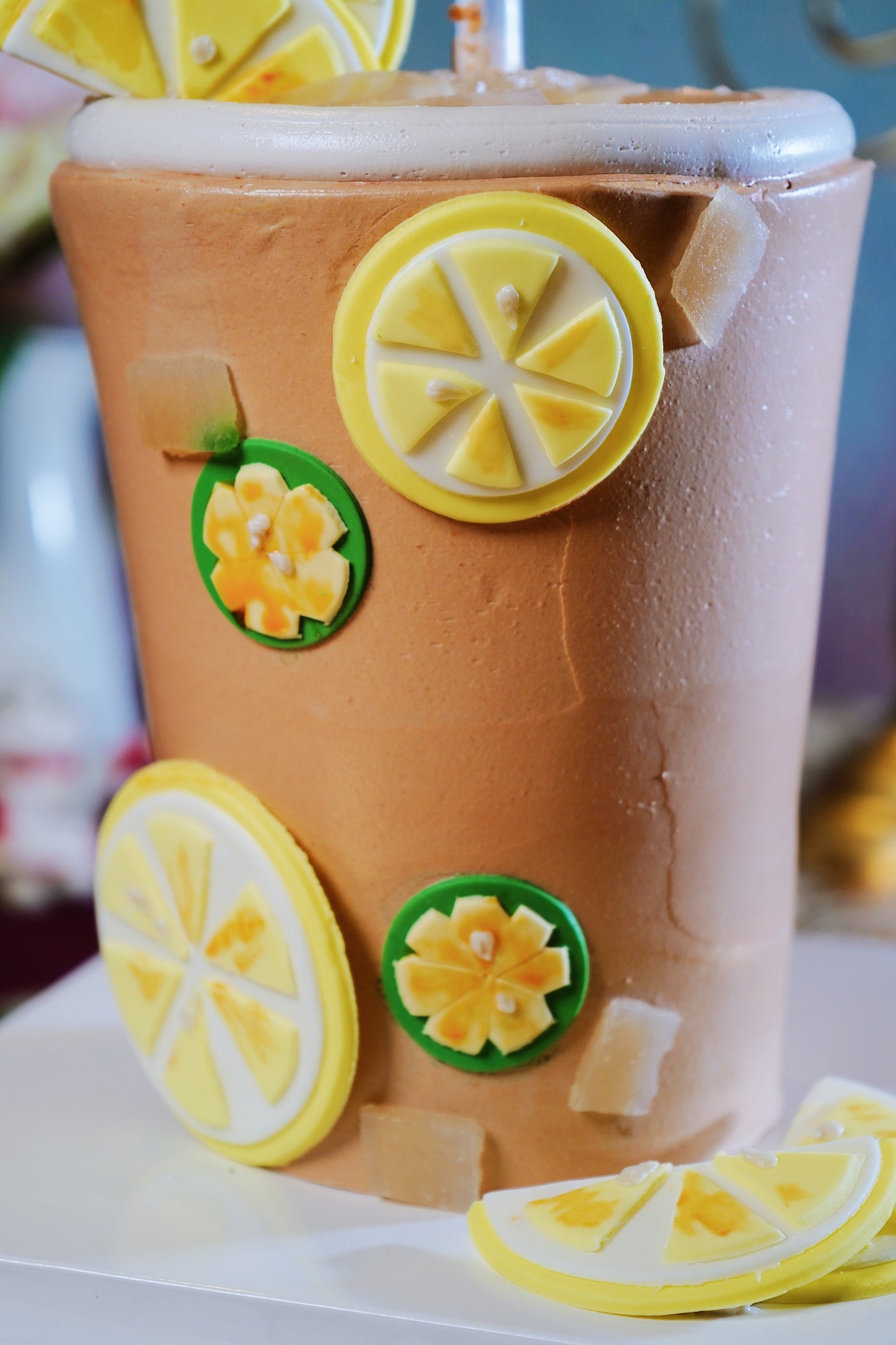 Zesty Lime Lemon Drinkable Cake