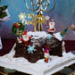 Brown Festive Forest Christmas Logcake