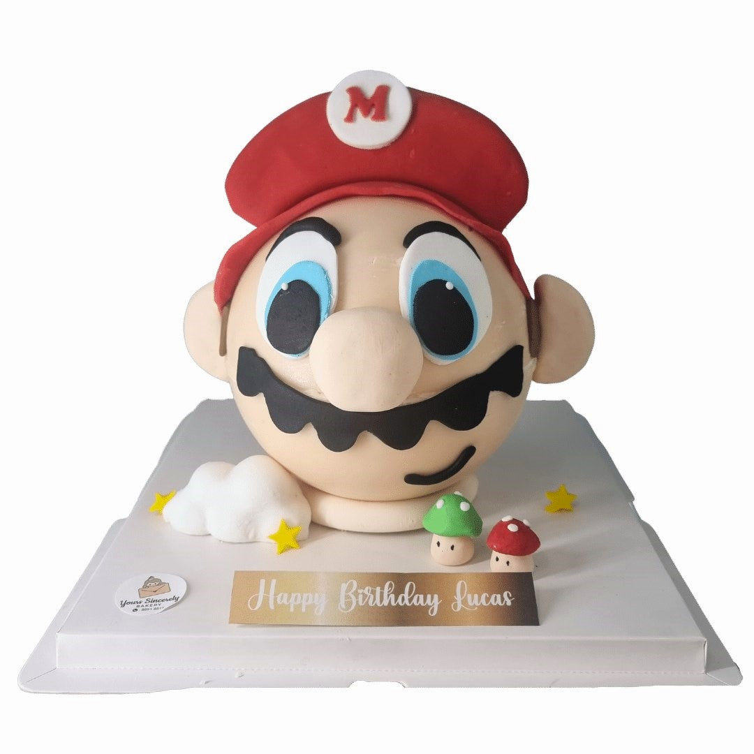 Mario Pinata Knock Knock Cake