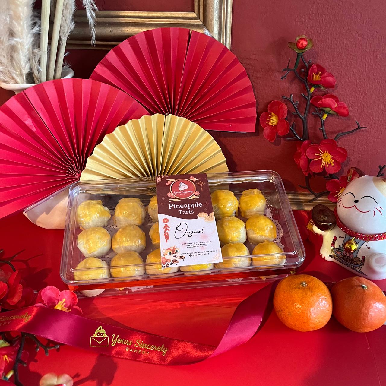 Chinese New Year Pineapple Tarts (18pcs)