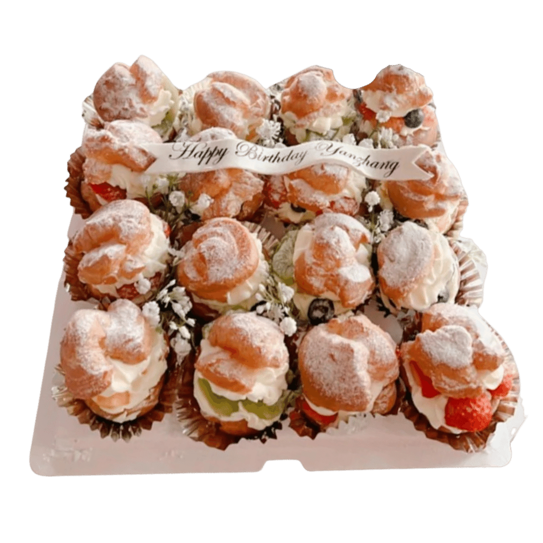 Fruit cream puff gift box (16pcs)