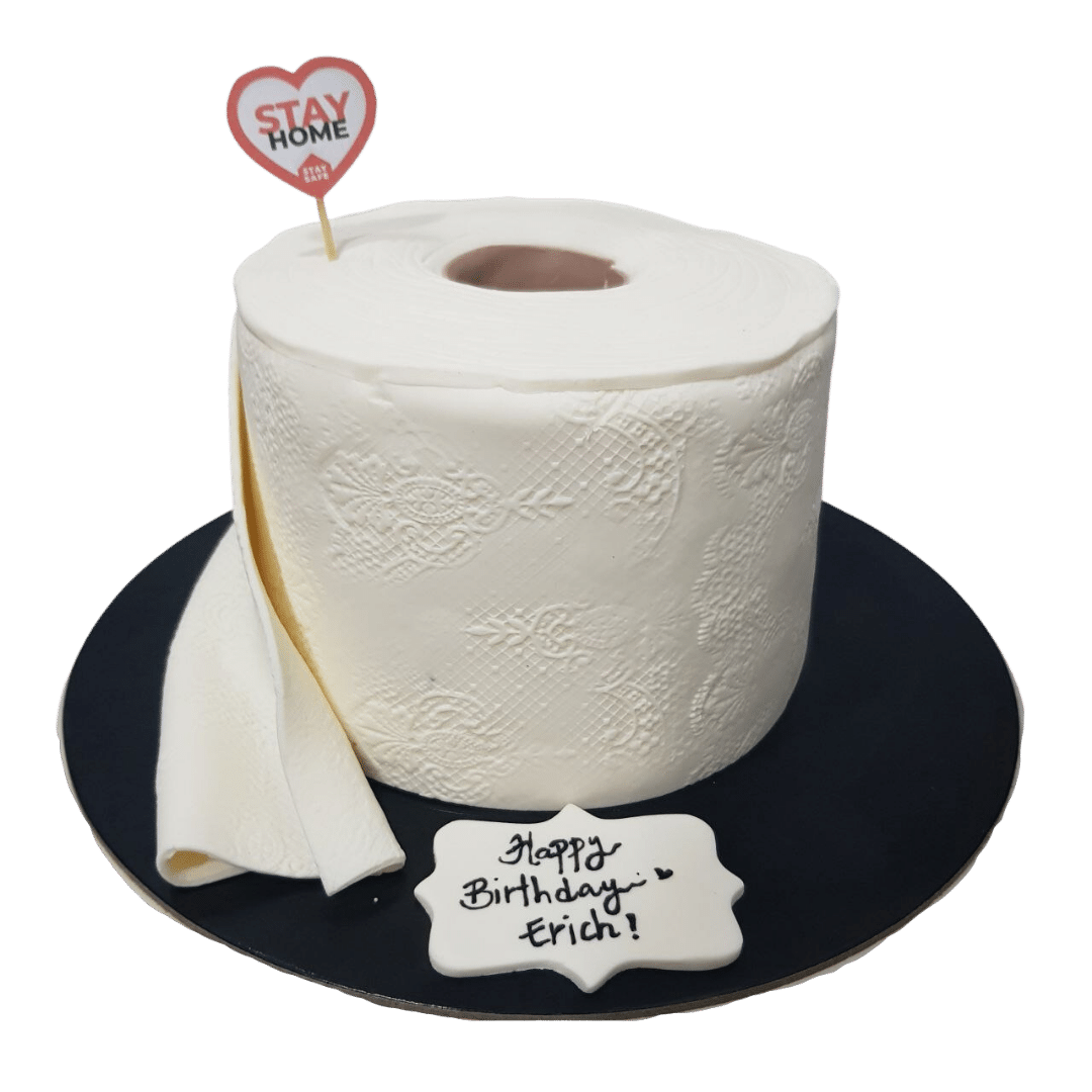 Toilet Paper Cake