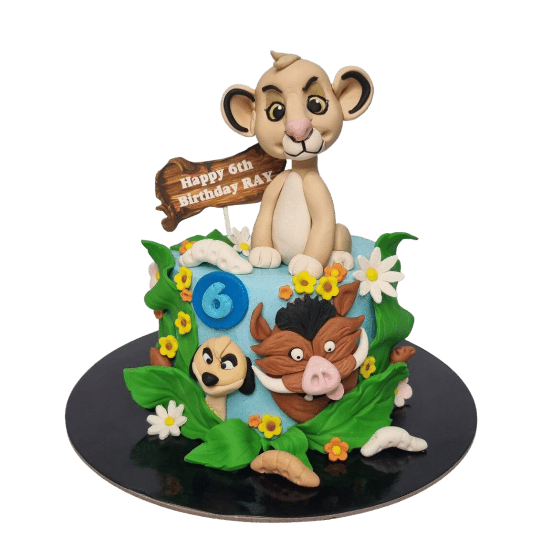 Lion King Theme Cake