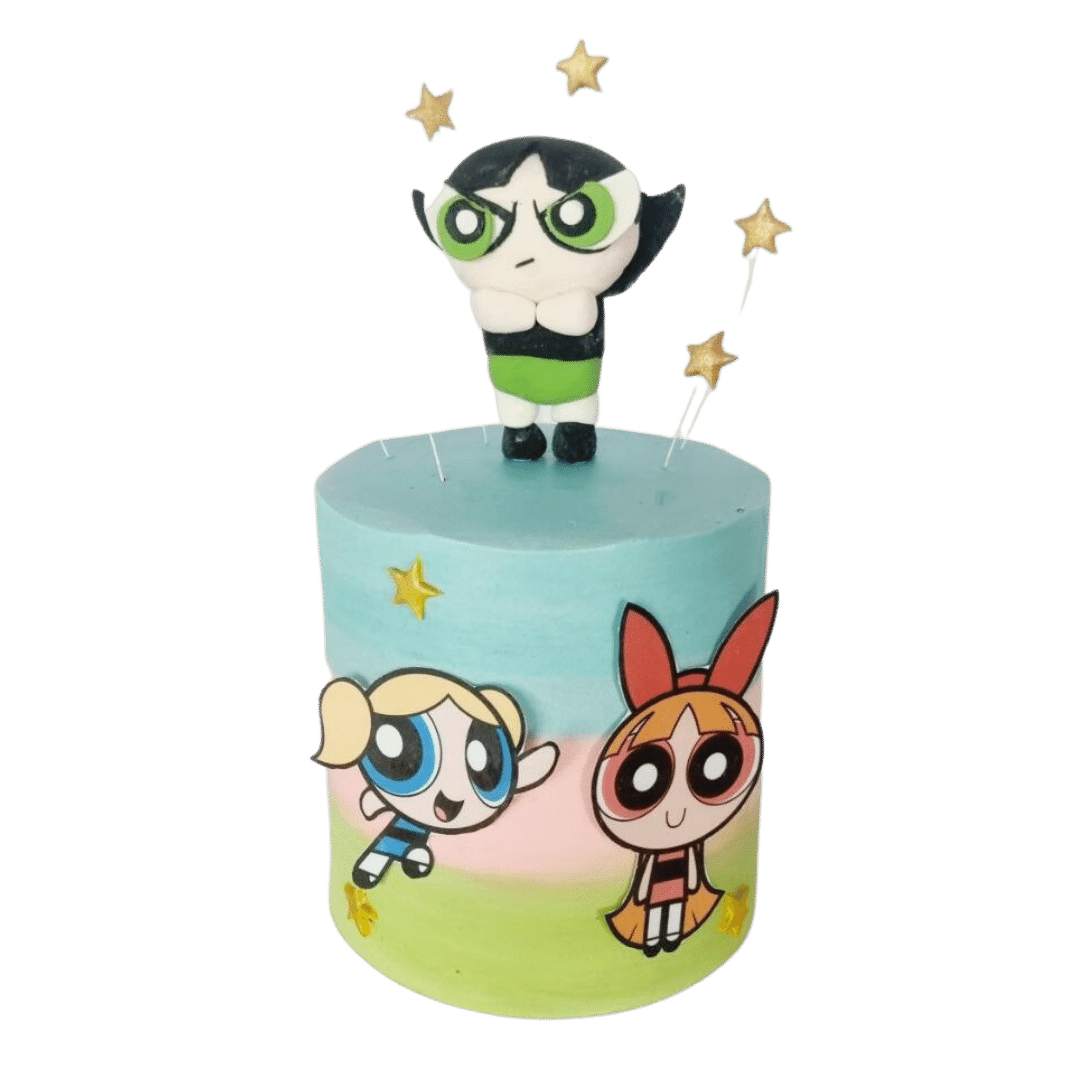 Power Puff Girls Cake