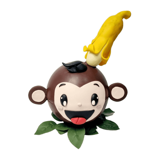 Monkey Banana Pinata Knock Knock Cake