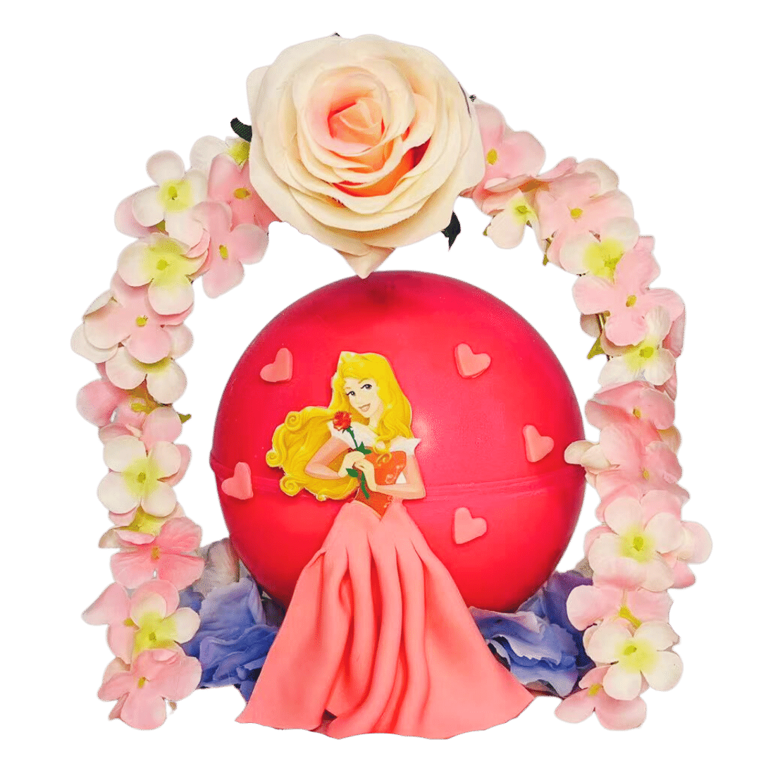 Princess Aurora Pinata Knock Knock Cake