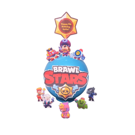 BRAWL STARS GAME Knock Knock Pinata Cake