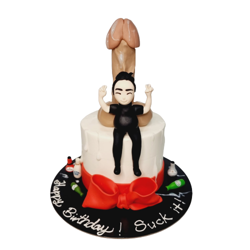 HENS NIGHT Dick Cake with Man