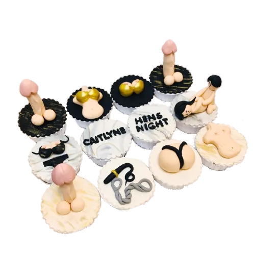 Hens Night Themed Cupcakes (12pcs)