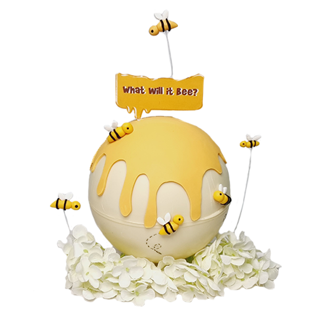 Honey Bee Knock Knock Pinata Cake