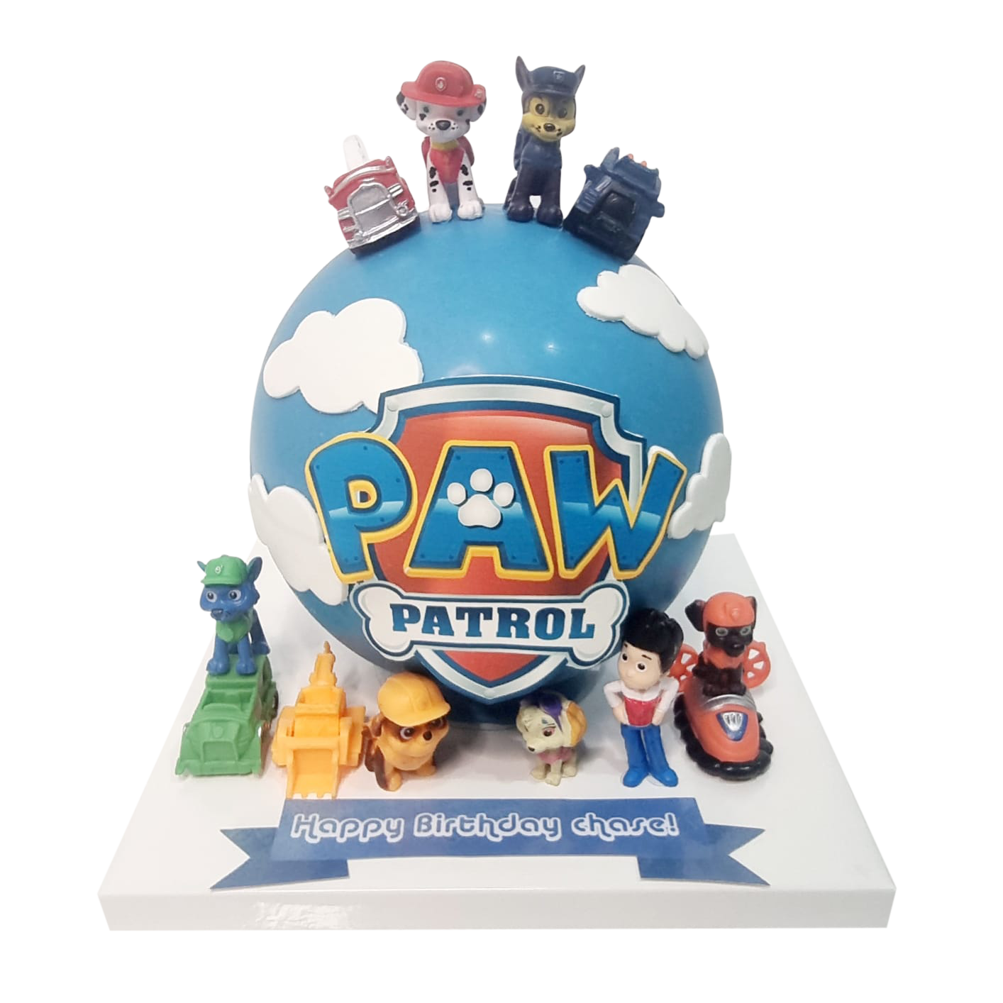 Paw Patrol Pinata Knock Knock Cake