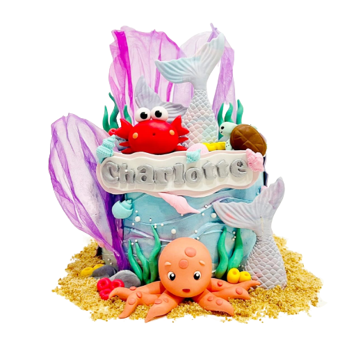 Sea Creatures Cake