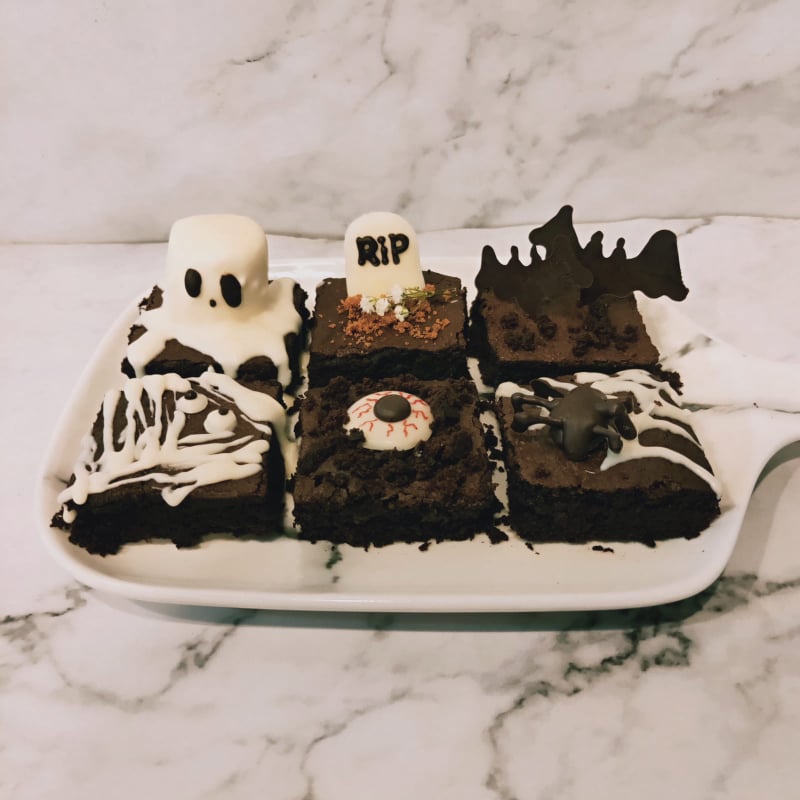 Spooky Halloween Brownies (6pcs)