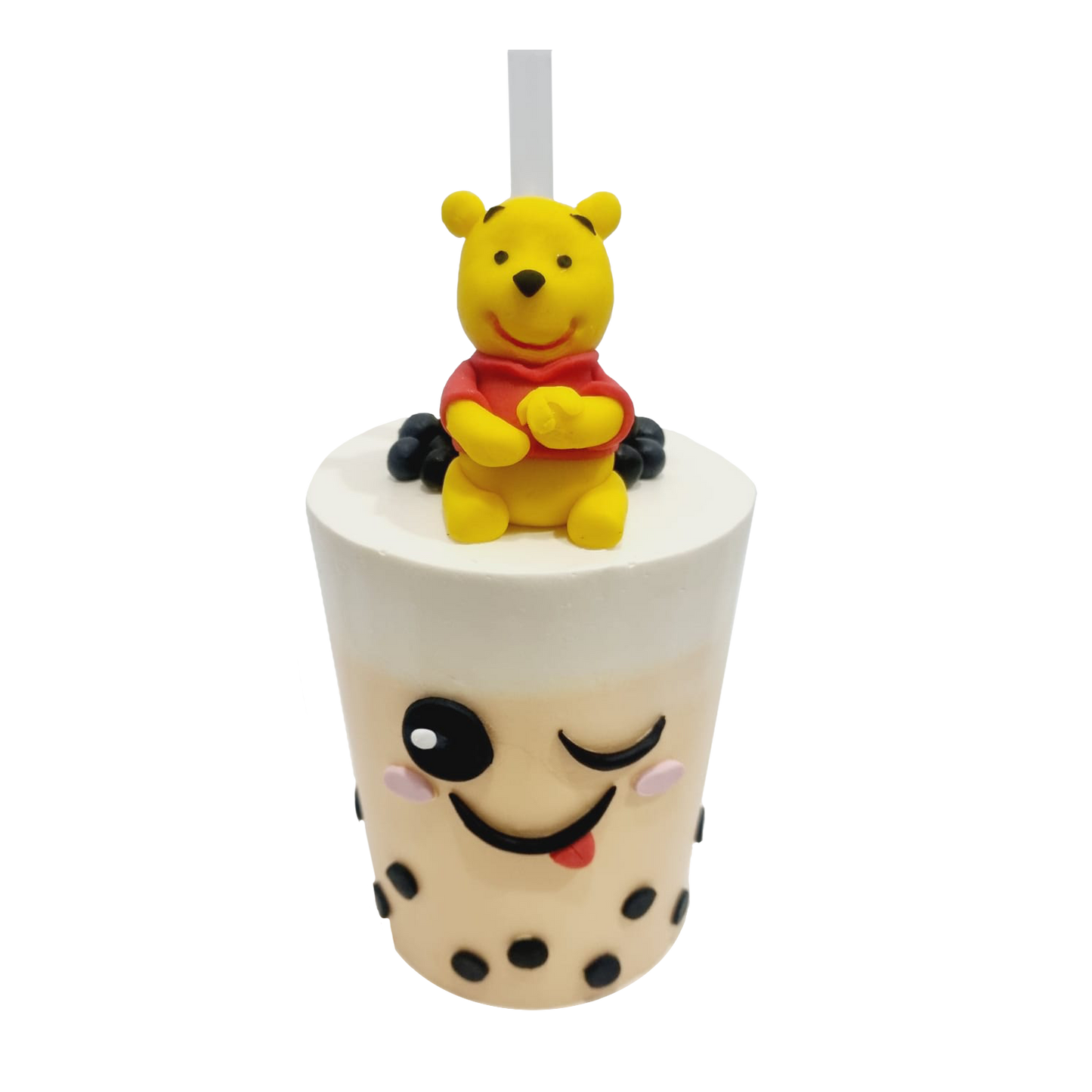 Winnie The Pooh Drinkable Bubble Tea Cake