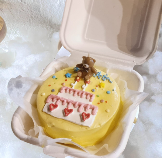 Happy Birthday Bento Cake